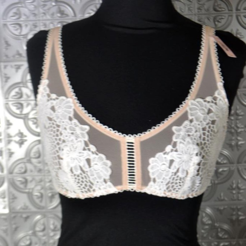 Victoria's Secret Lace Bra Bralette Longline